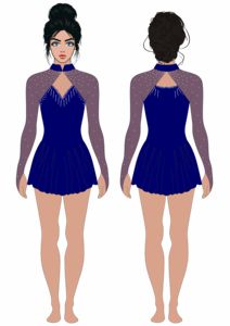 Vêtements <span class=keywords><strong>de</strong></span> performance <span class=keywords><strong>de</strong></span> haute qualité pour le patinage Ballet <span class=keywords><strong>de</strong></span> danse sur glace et les compétitions contemporaines <span class=keywords><strong>Justaucorps</strong></span> <span class=keywords><strong>de</strong></span> scène infusé <span class=keywords><strong>de</strong></span> spandex - Product Image 6