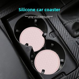 Cross-border New Car Cup Mat Silicone <b>coaster</b> Heat-resistant Non-slip Waterproof; In-car Silicone <b>Drink</b> <b>coaster</b> Modern - Product Image 3