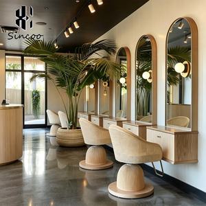 Espejos de Barbería de Diseño Personalizado, Espejo de Una o Dos Caras para Salón de Belleza, Peluquería, Estilismo - Product Image 1