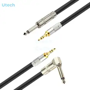 Giắc Cắm TRS Stereo Mini 6.5Mm Đến 3.5Mm Nam Cắm 1/8 Inch Đến 1/4 TS Mono Jack 6.35Mm Nam Cắm 3.5 Đến 6.5 Cáp