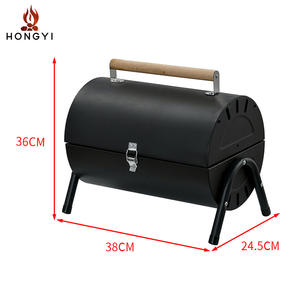 Parrilla Portátil de Doble Cara para Exteriores, 44x25x35.5cm, Sin Humo, Multifuncional, Plegable, para Brochetas y Carne - Product Image 5