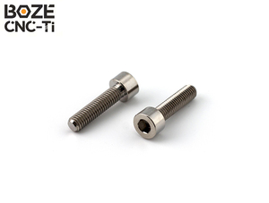 Vis à tête hexagonale en titane Gr5 personnalisées M3 M4 <span class=keywords><strong>M5</strong></span> M6 M8 M10 DIN 912 Polies/Anodisées - Product Image 1