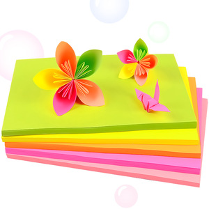 <span class=keywords><strong>Carta</strong></span> Colorata <span class=keywords><strong>A4</strong></span> da <span class=keywords><strong>80</strong></span> Grammi, 75 Gsm, 70 <span class=keywords><strong>Gr</strong></span>, Confezione Assortita di Colori Fluorescenti Vivaci per Scuola - Product Image 3