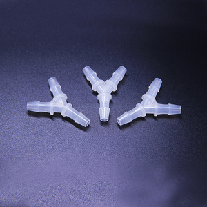 ข้อต่อพลาสติกแบบ Y รุ่น Pyf1604c ขนาด 6.4 มม. ติดตั้งเร็ว สำหรับน้ำ ลม น้ำเกลือ ข้อต่อท่อใส - Product Image 2