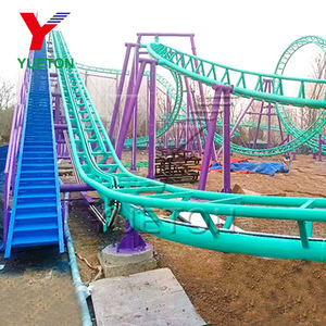 Montagne russe personalizzabili per auto singole per parchi divertimento 9.9m di altezza con <span class=keywords><strong>2</strong></span> <span class=keywords><strong>Loop</strong></span> 16 posti all'aperto-acquista a buon mercato! - Product Image 1
