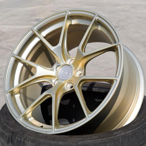 Rueda Forjada Ligera KE VS-5RS FROZEN <span class=keywords><strong>GOLD</strong></span> <span class=keywords><strong>de</strong></span> 17 18 19 20 21 Pulgadas, 5x120 5x114.3, Pulida, <span class=keywords><strong>de</strong></span> <span class=keywords><strong>1</strong></span> Pieza, para BMW M3, Tesla, Mustang - Product Image 1