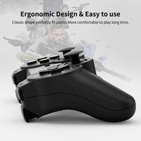 Manette de jeu PS3 pour PS3/PC/Android, manette sans fil à 6 axes avec vibration, joystick avec câble de charge de batterie pour console PS3