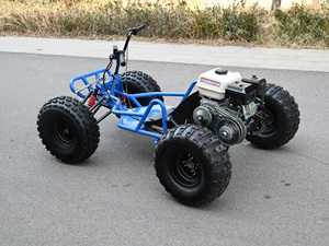 ATICOL Go <span class=keywords><strong>Kart</strong></span> de Pedal Profesional para Exteriores con Motor Duradero de Transmisión por Cadena para Adultos Pequeños para Carreras Todoterreno a Gasolina - Product Image 4