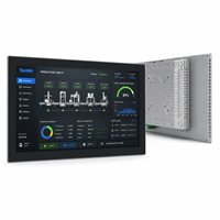 PC industriel tout-en-un avec écran tactile Android/Linux/Win10/11 de 8 à 23,8 pouces, intégré/mural/de bureau, sans ventilateur