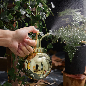 Boquilla de Nebulización de Acero Inoxidable al por Mayor, Mini Rociador Tipo Empujable, Regadera para Jardinería - Product Image 1