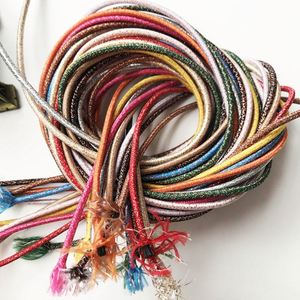 Bande élastique en caoutchouc de 3 mm pour fabricants, couleur or et argent, corde élastique en soie d'oignon, corde élastique pour racines - Product Image 3