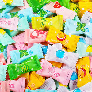 Pastilles de <span class=keywords><strong>menthe</strong></span> <span class=keywords><strong>sans</strong></span> <span class=keywords><strong>sucre</strong></span> aromatisées aux fruits, enrichies en vitamine C, pour une haleine fraîche, vente en gros, fabrication OEM - Product Image 2