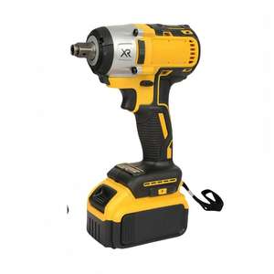 Hot Sale Hanrui 21V Borstelloze Motor Snoerloze Slagmoersleutel Set 1/2 Aandrijving 350nm Max Koppel Lithium-Ion Batterij Industrieel Diy Gebruik - Product Image 5