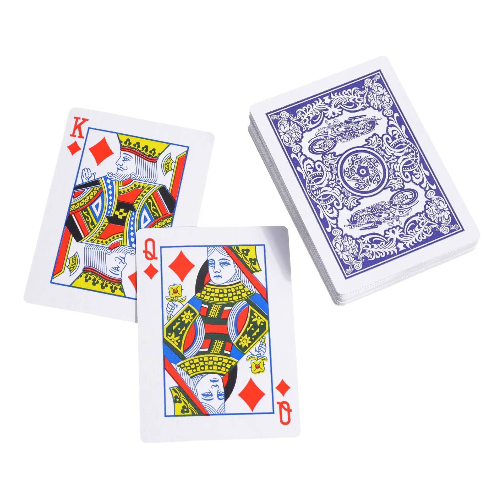 Board Cards 866 Table Paper Poker Game Accept Logo Colorful Printing Paper Playing Cards
