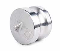 Bouchon anti-poussière lisse en acier inoxydable 304 316, type DP, raccord rapide, embout de protection