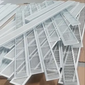 AC ventilation wall return registers residential linear bar return air grille