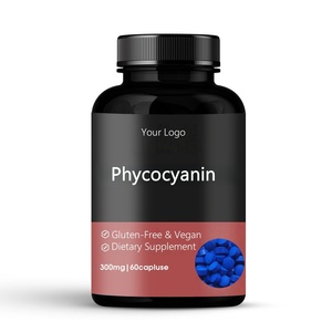 Tablet Phycocyanin Spirulina Biru Label Pribadi OEM 250mg - Product Image 3