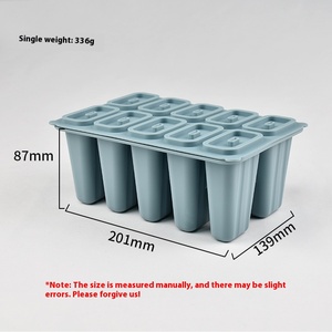 Moule à glace créatif en silicone alimentaire à 10 compartiments, facile à démouler, pour whisky et glaçons, avec couvercles, outil durable - Product Image 4
