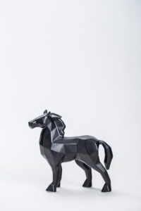 Decorazione Nordica per la Casa, Semplici Ornamenti in Ceramica a Forma di Cavallo, Statuette in Porcellana Moderne per Soggiorno, Mobile TV e Cantinetta - Product Image 4