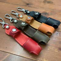 Étui pour couteau Opinel en cuir PU, housse pour couteaux de pique-nique, organiseur de couteaux portable avec boucle de suspension