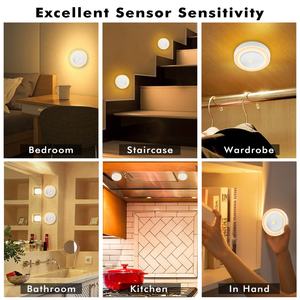 Lumière LED magnétique à détecteur de mouvement USB sans fil pour sous-meuble de cuisine, éclairage LED à capteur de mouvement pour intérieur - Product Image 6