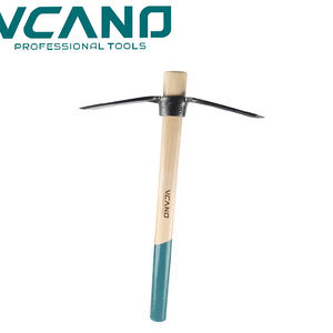 VCANO Fabricant de haute qualité, 470g, fourche-pelle-spatule de jardinage agricole d'extérieur, entièrement en <span class=keywords><strong>acier</strong></span> trempé, manche en bois creux - Product Image 2