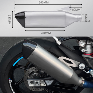ท่อไอเสียรถจักรยานยนต์ S1000RR <span class=keywords><strong>ก</strong></span>ารติดตั้งแบบไม่ทำลายพิเศษ C 19-24 - Product Image 2