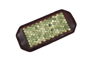 Болеутоляющий турмалиновый камень, 100% с отрицательными ионами, натуральный нефритовый нагревательный ремень для живота, спины и талии - Product Image 3