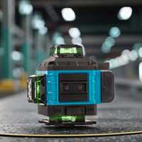 Niveau Laser Industriel Extérieur Haute Précision Infrarouge Réglage Automatique Personnalisé Usine Vert 16 Lignes