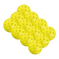 Pelotas de Pickleball Resistentes al Viento, Rotomoldeadas, para Canchas Exteriores, 22g-26g, Personalizables con Marca, Pelotas de Entrenamiento