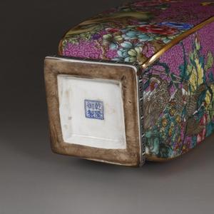Cina porcellane per la casa vaso in smalto rosa <span class=keywords><strong>con</strong></span> pittura a <span class=keywords><strong>fiori</strong></span> e uccelli decorazioni per la casa <span class=keywords><strong>vasi</strong></span> in ceramica barattoli <span class=keywords><strong>di</strong></span> zenzero decorazioni per la cina - Product Image 6