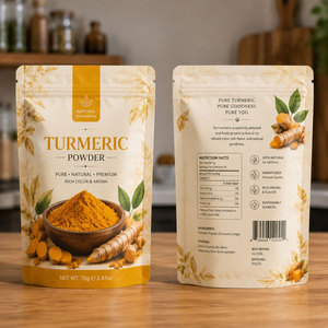 Bolsa de Embalaje Personalizada a Prueba de Olores para Condimentos, Bolsa Doypack con Cierre Hermético Personalizada para Almacenamiento de Especias, Té y Polvo - Product Image 6