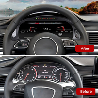 Nouveau tableau de bord numérique LCD Linux DaoLuTong 12,3 pouces pour Audi A6L A7 2012-2018