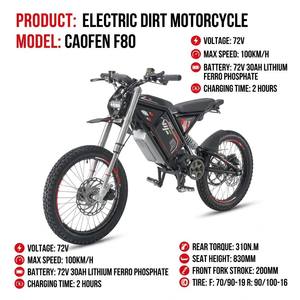 Motocicleta Eléctrica Todoterreno de 8000W 72V, 30Ah LFP, 100km/h, Legal para Carretera, Registrable, Ebike, E-Bike UL2849 - Product Image 4