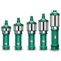Pompe submersible multi-étages Xili de type QD à haut débit et grande pression, 3 CV, en acier inoxydable, pour le traitement des eaux usées