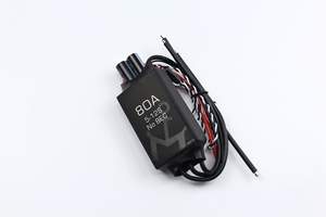 Controlador de Velocidad PWM 5-12S/80A, Arranque por Interruptor, ESC Bidireccional Sin Sensor y Con Sensor 1202 105 ℃ - Product Image 6