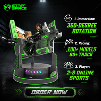 Offre Spéciale : Équipement VR Éducatif à 360 Degrés, Plateforme de Simulation de Mouvement 6 DOF à 3 Écrans, Machine de Jeu de Course Automobile en Métal pour Intérieur