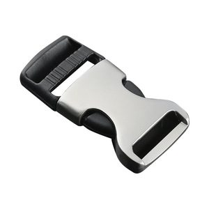 Hebilla Deslizante Metálica Jiuyuan de Aleación de Zinc Plateada, Ajustable y Resistente para Bolsos - Product Image 4