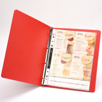 Classeurs personnalisés ou en stock avec logo d'entreprise pour catalogue d'entreprise, brochure, manuel de présentation, classeur à anneaux rigide, usine OEM