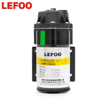 LEFOO Prix de gros 100gpd 24V DC Pompe à diaphragme auto-amorçante pour purificateur d'eau par osmose inverse Pompe de surpression