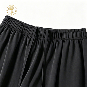 Pantaloni Sportivi da <span class=keywords><strong>Uomo</strong></span> Autunnali <span class=keywords><strong>a</strong></span> Tinta Unita, Modello Basic, Vestibilità Ampia, Gamba Dritta, con Coulisse, Vita Elastica e Tasche - Product Image 3