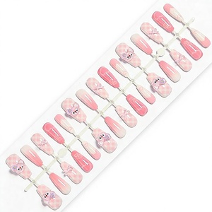 <span class=keywords><strong>ส</strong></span>ติ๊กเกอร์ติดเล็บ<span class=keywords><strong>ส</strong></span>ำหรับเด็ก ลายการ์ตูนน่ารัก <span class=keywords><strong>ส</strong></span>ีชมพูหวาน <span class=keywords><strong>ส</strong></span>ีสัน<span class=keywords><strong>ส</strong></span>ดใ<span class=keywords><strong>ส</strong></span> แบบถอดได้ บางเฉียบ ติดง่าย - Product Image 1