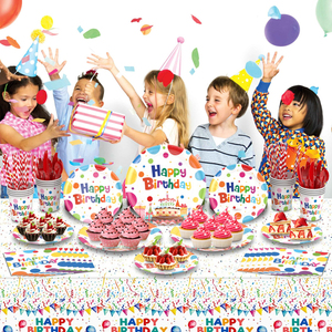 <span class=keywords><strong>Set</strong></span> di Decorazioni per Feste di <span class=keywords><strong>Compleanno</strong></span> con Puntini Colorati per Bambini - Product Image 4