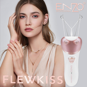 ENZO-Depiladora profesional para mujer, recortadora de vello facial, depiladora eléctrica para mujer, depiladora de <span class=keywords><strong>hilo</strong></span> de algodón - Product Image 2