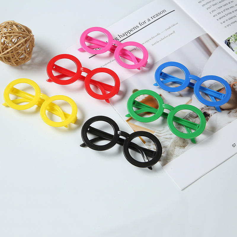 Children's Plastic Toy Glasses Without Lenses and Eyeglass Frames for  Promotional Party Supplies