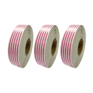 Werks-ID Armband Adult Thermal Bracelet 25mm x 279mm 200 Bänder in Rolle für ZEBRA ZD410 ZD620 LP2824 ZT230 Rot 10004443-1 - Product Image 4