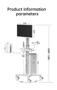 Carrello Mobile con scansione orale All-in-one Touchscreen da 23.8 "utilizzando materiale medico che funziona facilmente con Workstation integrata - Product Image 2