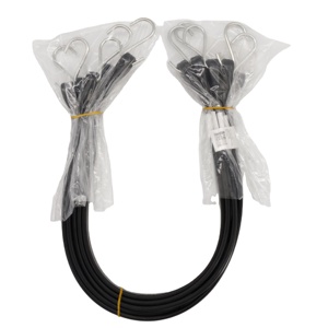 สายรัดยางผ้าใบกันน้ำพร้อมลูกบอลสีดำสำหรับงานหนัก10 "<span class=keywords><strong>Nat</strong></span> - Product Image 1