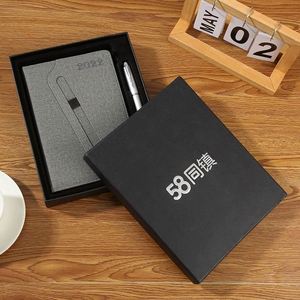 Personalized Executive Gift <b>Set</b> Custom PU Leather <b>Notebook</b> & Digital Printed Pen for Corporate Events & Employee Appreciation - Product Image 2