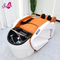 Lit de massage électrique intelligent de qualité supérieure avec circulation d'eau et fonction vapeur pour salon de beauté et spa capillaire